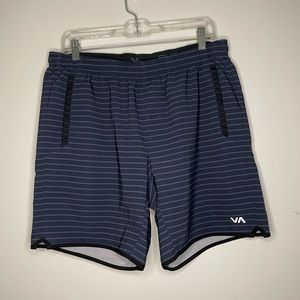 RVCA Yogger Striped Mens Large